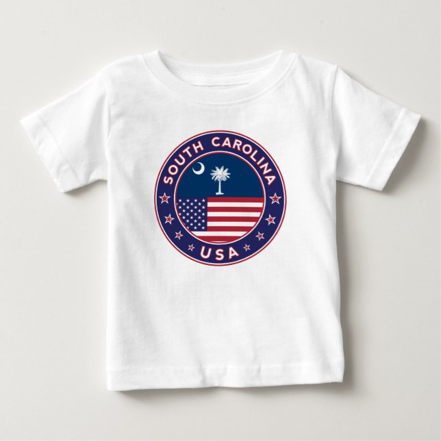 South Carolina T Shirt (Framsida)