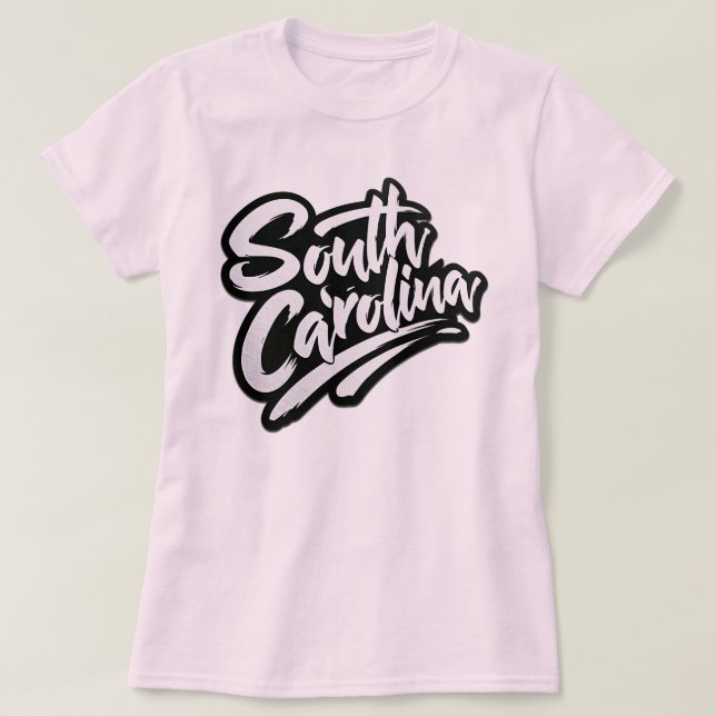 South Carolina T Shirt (Design framsida)