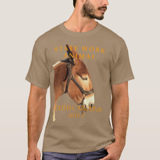 South Carolina-territoriets arbetsdjur Mullhinnans T Shirt