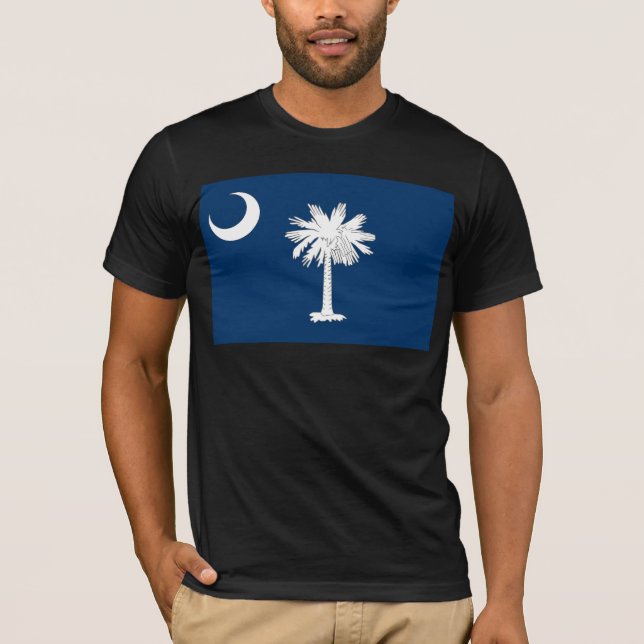 South Carolina United States sjunker T-shirt (Framsida)