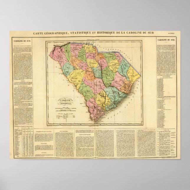 South Carolina US Poster (Framsidan)