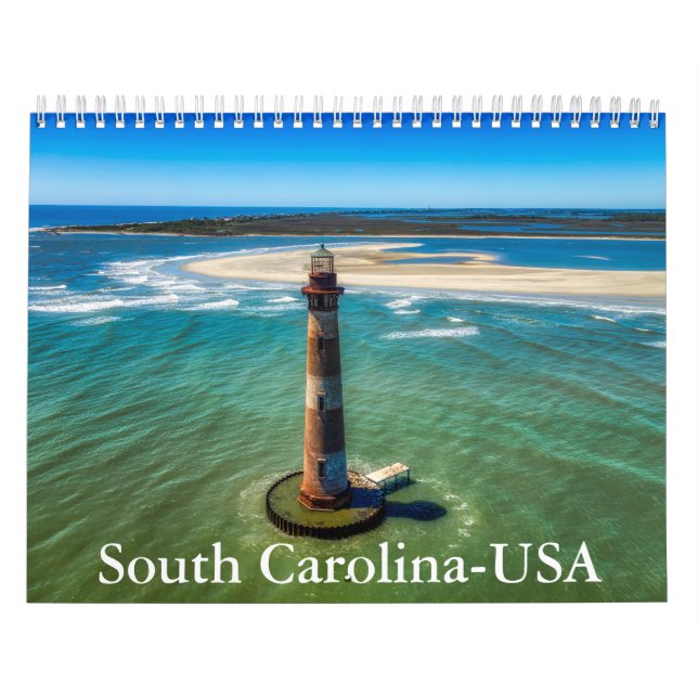 South Carolina-USA Calendar Kalender (Omslag)