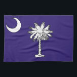 South Carolina USA statlig flaggahandduk Kökshandduk<br><div class="desc">South Carolina USA statlig flaggahandduk</div>