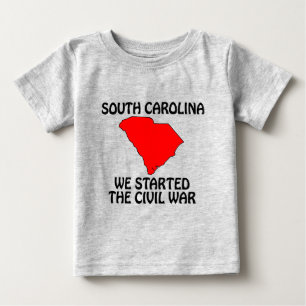 South Carolina - Vi startade det amerikanska inbör T-shirt