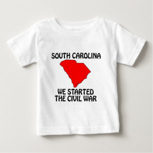 South Carolina - Vi startade det amerikanska inbör T-shirt