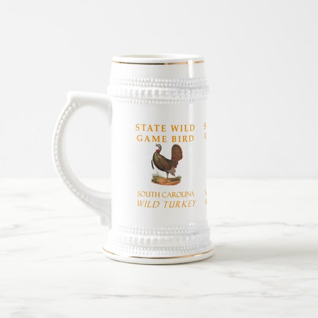 South Carolina Vilt Fågel Kalkon Sejdel (Vänster)