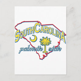 South Carolina Vykort