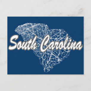 South Carolina Vykort