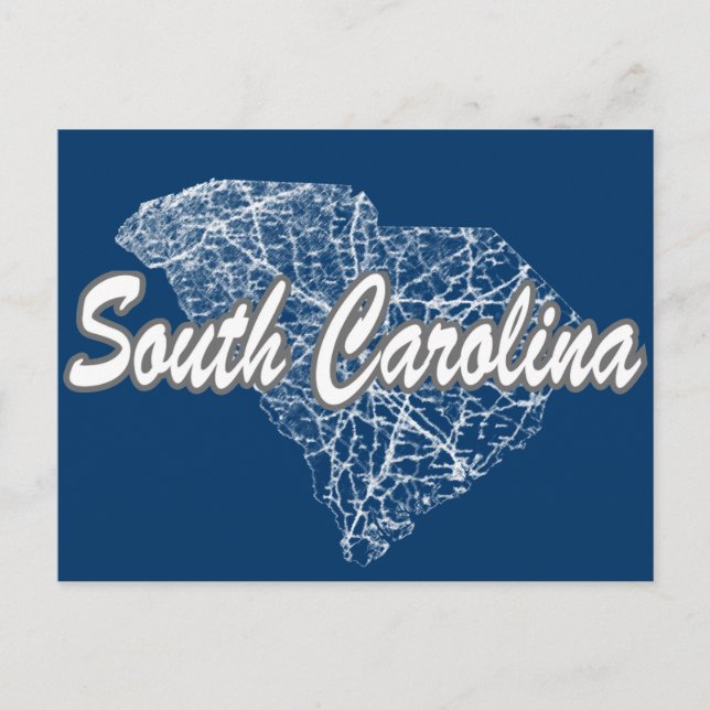 South Carolina Vykort (Framsida)