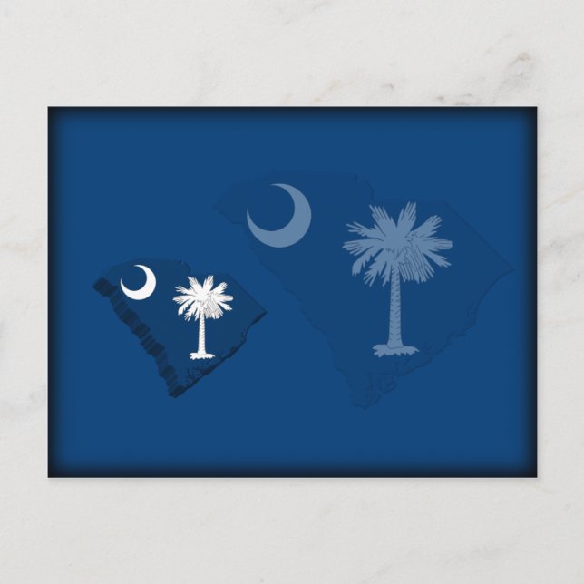 South Carolina Vykort (Framsida)