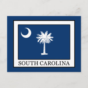 South Carolina Vykort