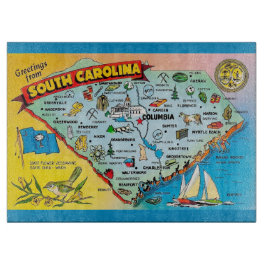 South Carolina vykort