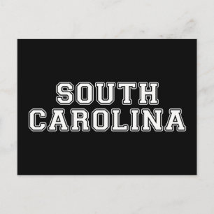 South Carolina Vykort