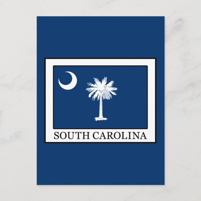 South Carolina Vykort (Framsida)