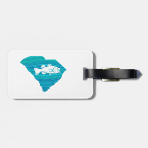South Carolina Wave Fishing Bagagebricka