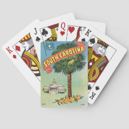 South Carolina's Cabbage Palm  Playing Cards Casinokort