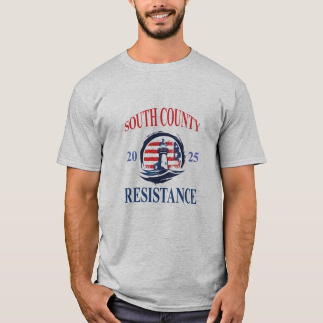 South County Resistance T Shirt (Framsida)