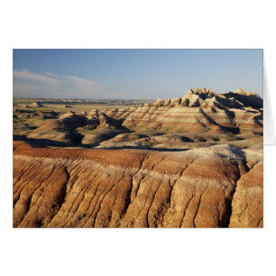 South Dakota, Badlands nationalpark, Badlands Hälsningskort