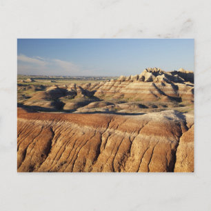 South Dakota, Badlands nationalpark, Badlands Vykort