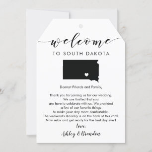 South Dakota Bröllop Välkommen Märkre Itinerary