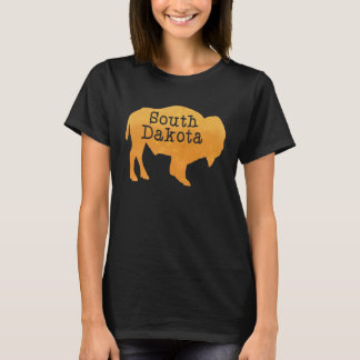 South Dakota Buffalo Bison Wildlife Nature America T Shirt