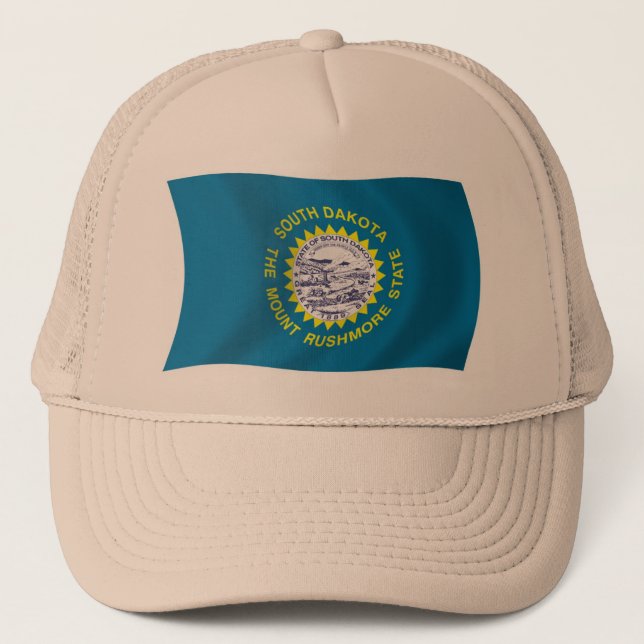 South Dakota Flagg Hatt Keps (Framsida)