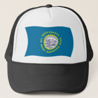 South Dakota Flagg Hatt