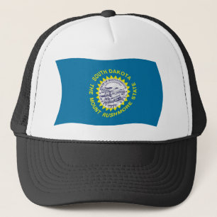 South Dakota Flagg Hatt Truckerkeps