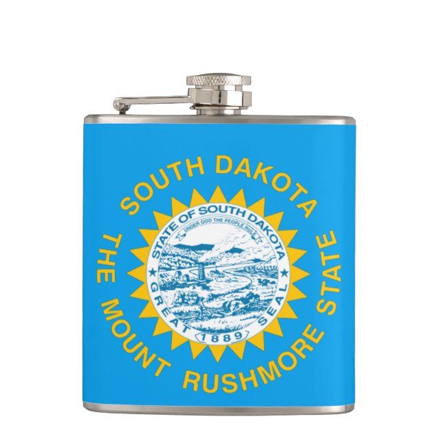 South Dakota flagga Fickplunta (Framsidan)