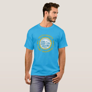 South Dakota flagga T Shirt