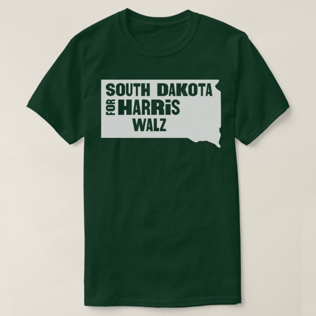 South Dakota for Walz T Shirt (Design framsida)
