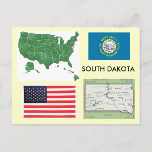 South Dakota, Förenta staterna Vykort
