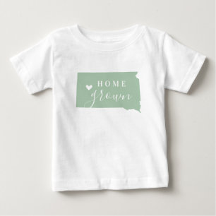 South Dakota Home Grown Redigerbart Färg-tillstå T Shirt