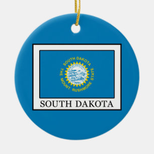 South Dakota Julgransprydnad Keramik