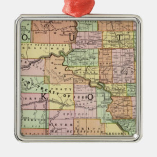 South Dakota Julgransprydnad Metall