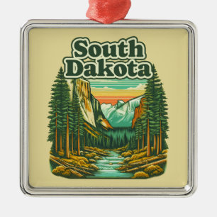 South Dakota Julgransprydnad Metall