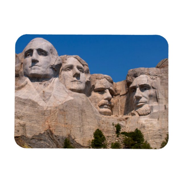 South Dakota, Keystone, Mount Rushmore Magnet (Horisontell)
