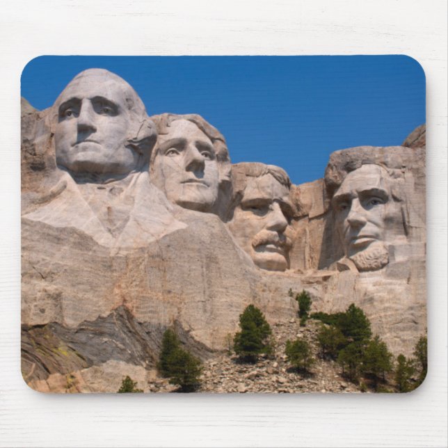 South Dakota Keystone, Mount Rushmore Musmatta (Framsidan)