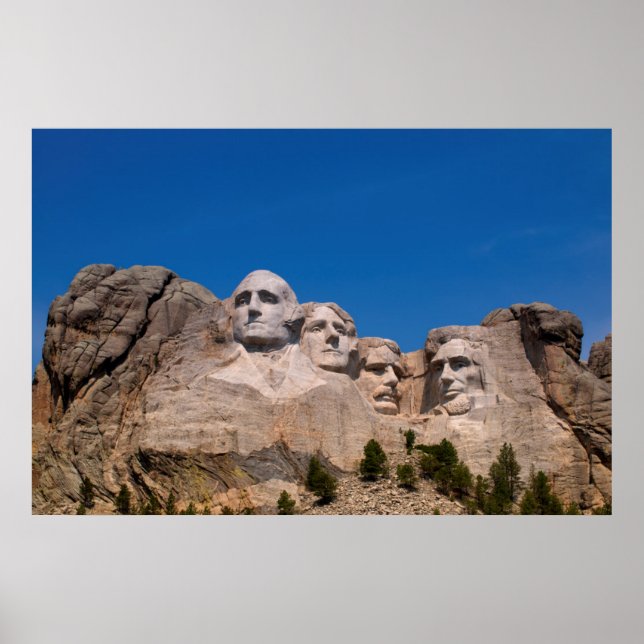 South Dakota, Keystone, Mount Rushmore Poster (Framsidan)