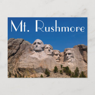 South Dakota, Keystone, Mount Rushmore Vykort