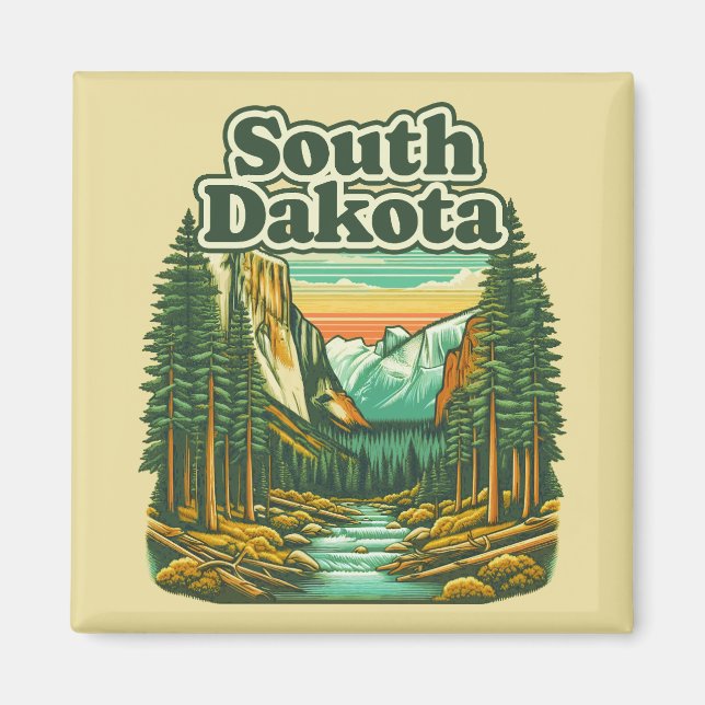 South Dakota Magnet (Framsidan)