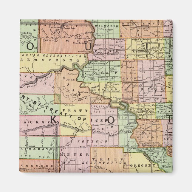 South Dakota Magnet (Framsidan)