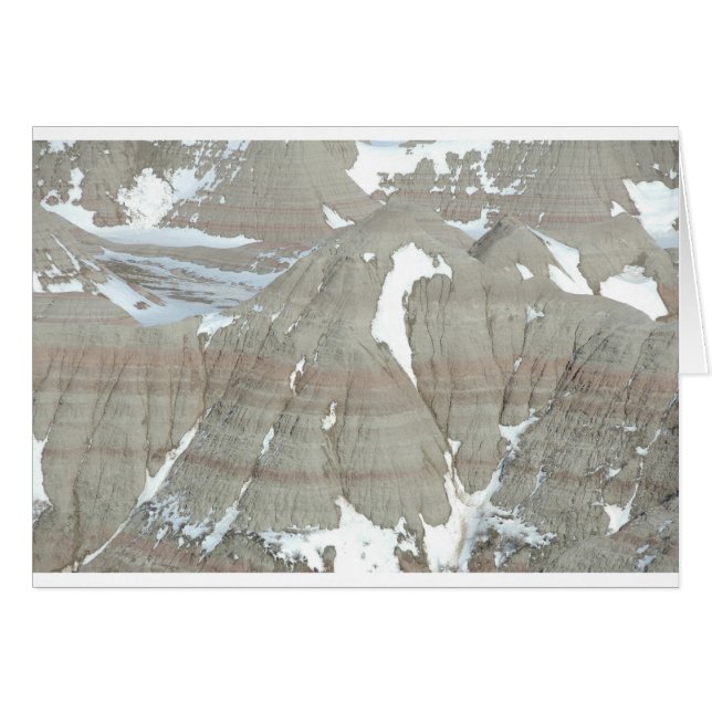 South Dakota Nature Bild Hälsningskort (Framsidan Horizontal)