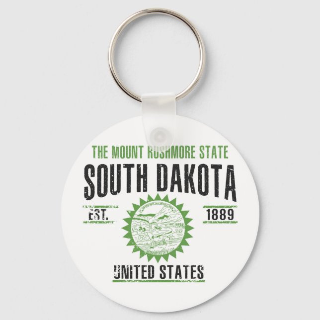 South Dakota Nyckelring (Framsida)