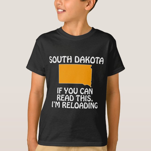South Dakota - Om du kan läsa detta, laddar jag om Tröja (Framsida)