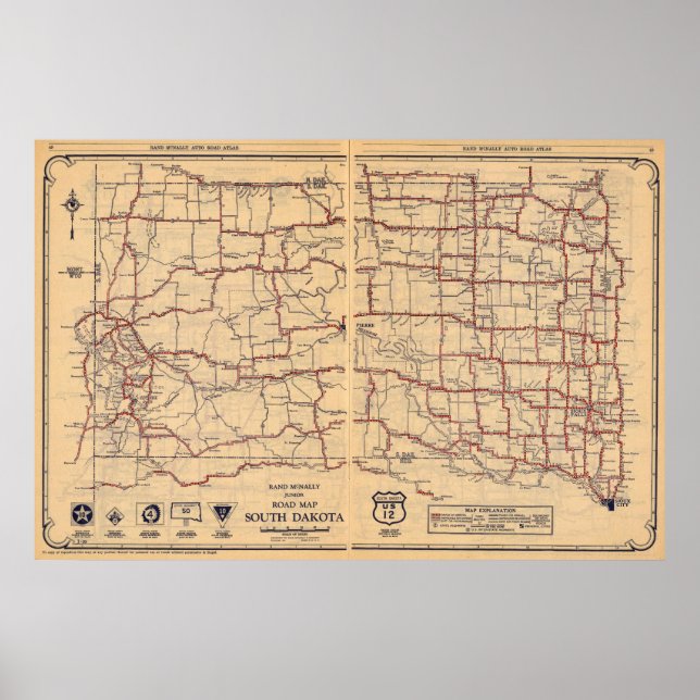 South Dakota Poster (Framsidan)