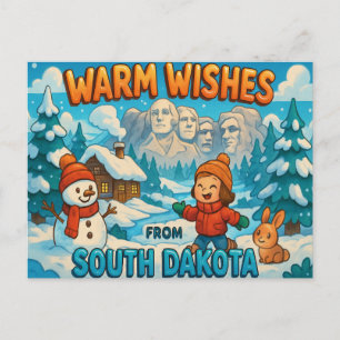 SOUTH DAKOTA Postkort Vykort