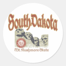 South Dakota Runt Klistermärke