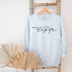 South Dakota Script State Women's Sweatshirt T Shirt