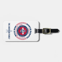 South Dakota State Personlig Gift Luggage Tag Bagagebricka